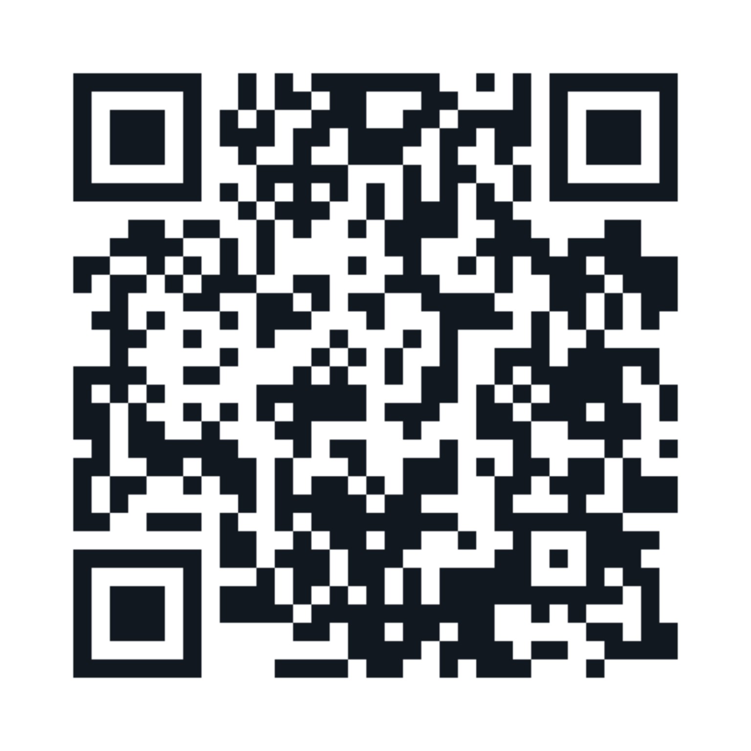 QR code for the planned CanvasXCode connect page